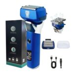 Mens Foil Shaver, 8W Power, IPX6 Waterproof, Wet/Dry, LED Display