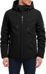 Mens Jacket Windbreaker Jacket Lightweight Hood Coat Drawstring Coat