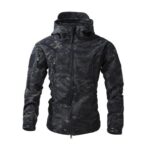Mens Jackets Smart Casual Winter Camouflage Tactical Rain Top Ski