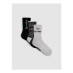 Mens Rick and Morty Crew Socks – 3 Pack ( Sizes 6-8 / 9-12)