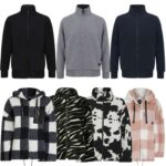 Mens & Womens Borg Fleece Jackets with code