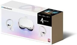 Meta Quest 2 Advanced All-In-One Virtual Reality Headset , 64 GB – White (Renewed)