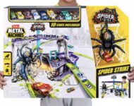 Metal Machines Spider Strike Garage 10 Cars Playset & Free C&C