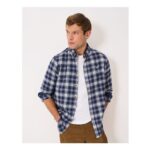 Miller Long Sleeved Classic Fit Check Flannel Shirt