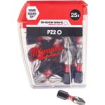 Milwaukee SHOCKWAVE Impact Screwdriver Bit PZ2 x 25mm (Free C&C only)