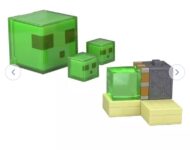 Minecraft Redstone Charged Sticky Piston Trap Set Figures & Free C&C