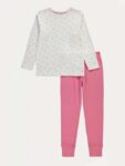 Mini Heart Long Sleeve Pyjamas – 12-13 years – free C&C