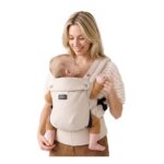 Momcozy Baby Carrier 3-24M, 3.2-20kg, Waist 64-127cm Cotton Khaki
