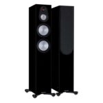 Monitor Audio Silver 300 7G Floorstanding Speakers – Black Gloss or Natural Walnut