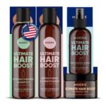 Morie Hair Growth Set: Shampoo, Conditioner, Spray & Mask – £38.35 S&S Voucher