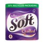 Morrisons Quilted Comfort Toilet Tissue 4 Rolls
