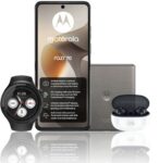 Motorola Razr 70 256GB 100GB iD data, Unltd Mins, Txts, £26.99pm £69 (24m) (W/code) 400GB £776.36 / Unltd £796.36 Moto Watch & Moto Buds 2