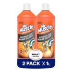 Mr Muscle Drain Unblocker 2x1L Heavy Duty Gel for Sink – £6 S&S Voucher