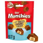 Munchies Fudgey Salted Caramel Flavour Small Pouch 97g (Nectar Price)