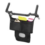 Munchkin Pram Organiser – 2 Cup Holders – Black