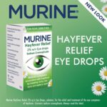Murine Hayfever Relief 2% w/v Eye Drops, Hayfever Treatment for Itchy, Red, Sore and Watery Eyes, Anti-Allergy Eye Drops, 10ml