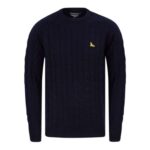 Murph Cable Knit Crew Neck Jumper