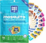 NATPAT Buzz Patch Mosquito Patch Stickers for Kids – The Original All Natural Citronella Essential Oil Insect Patch, Plant Based Ingredients, Non-Toxic, DEET Free, for Toddlers, Kids – 48 Count