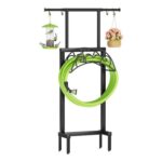 NEYCIL Garden Hose Holder with Telescopic Pole, Freestanding