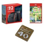 NINTENDO Switch 2, Super Mario Bros 40th Anniversary Keychain & Switch 2 Pokémon Pokopia Bundle