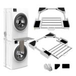NIUXX Stacking Kit with Shelf for Washer and Dryer