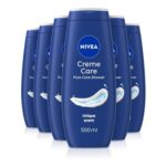 NIVEA Crme Care Shower Cream (500ml, Pack of 6) Caring Shower Body Cream