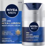 NIVEA MEN Anti-Age Hyaluron SPF15 Moisturising Face Cream, 50 ml