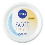 NIVEA Soft Daily UV SPF 15, 200ml – £3.91 with Amazon Subscribe & Save