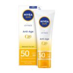 NIVEA Sun UV Face SPF 50 Q10 Anti-Age Cream – £6.72 S&S Voucher