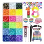 Nail Art Rhinestones Kit 18 Colors, 3mm Gems