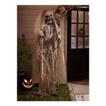 Natural Halloween 5FT Animated Skeleton Decoration