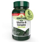 Natures Aid Vitamin B Complex 180 Tablets High Potency, Supports Energy Nervous System, Brain & Immune , Vegan £5.48 S&S W/Voucher
