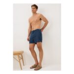 Navy Buckle Smart Swim Shorts Navy S