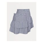 Navy Gingham Ra Ra Skirt 2 Pack
