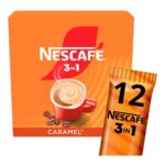 Nescaf 3in1 Caramel Coffee Sachets 12 X 16g – £1.48 S&S Voucher