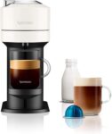 Nespresso Vertuo Next Automatic Pod coffee machine for Americano, Espresso and more by Magimix in Contrast White