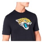New Era NFL Jacksonville Jaguars Unisex Black T-Shirt Size L