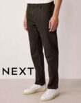 Next Mens Trouser Reductions – Classic Stretch Cotton Jeans / Classic Cotton Chinos – Various Colours / Sizes – Free Click & Collect
