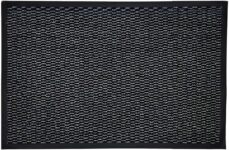 Nicoman Heavy-Duty Indoor Outdoor Door Mat Non-Slip Rubber Backing, Low Profile Washable Entrance Rug, Absorbent & Durable Entryway Mat for Home, Office (Anthracite, 60 x 40 cm)