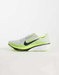 Nike Running Air Zoom Pegasus 42 trainers in white & yellow