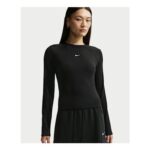 Nike Sportswear Chill Knit Womens Tight Long-Sleeve Ribbed Top