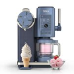 Ninja CREAMi Scoop and Swirl Soft Serve and Ice Cream Maker with 2x Tubs