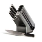 Ninja Foodi StaySharp 5-Piece Kitchen Knife Block Set, Black/Steel K32005UK