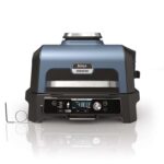 Ninja Woodfire Pro Connect XL Electric BBQ & Smoker, Blue Black OG901UK