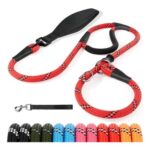 No-Pull Slip Lead for Dogs, Reflective, 13mm X 1.8m, Red