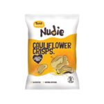 Nudie Cheese & Caramelised Onion Cauliflower Crisps 20g