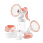 Nuliie 8010 Manual Breast Pump with Adjustable Suction, BPA-Free