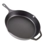 Nuovva Pre-Seasoned Cast Iron Skillet, 12-Inch, PFOA/PTFE Free