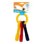 Nylabone Gentle Puppy Teething Chew Toy Keys, Bacon Flavor, Medium