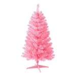 OHS 90cm Christmas Tree Xmas Tree Artificial Trees Fake, Hot Pink